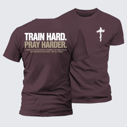 Faith Jesus God Christian Premium Mercerized Cotton Tee