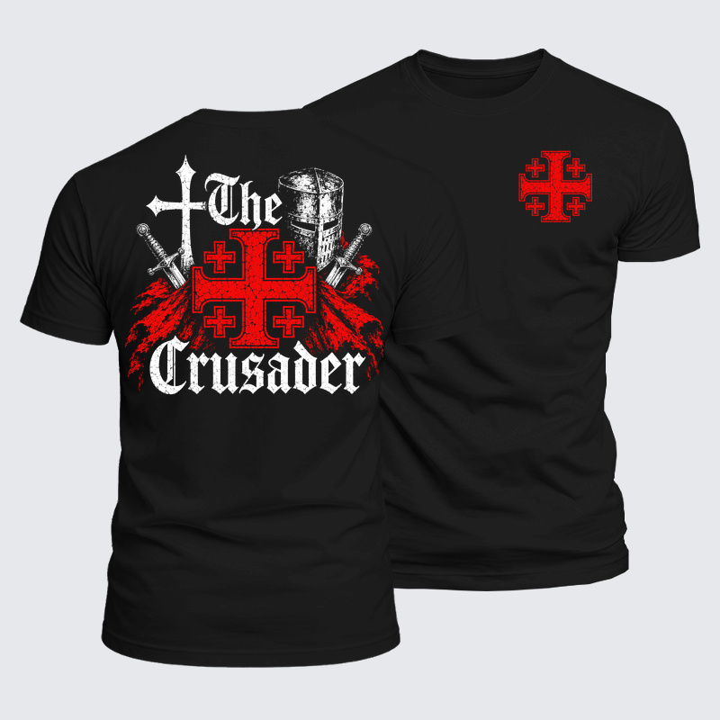 Luxe Mercerized Cotton Tee - The Crusader