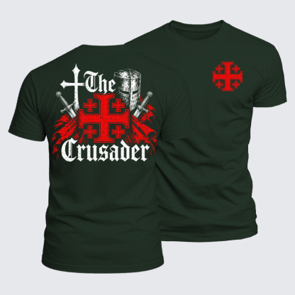 Luxe Mercerized Cotton Tee - The Crusader