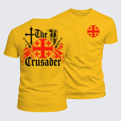 Luxe Mercerized Cotton Tee - The Crusader