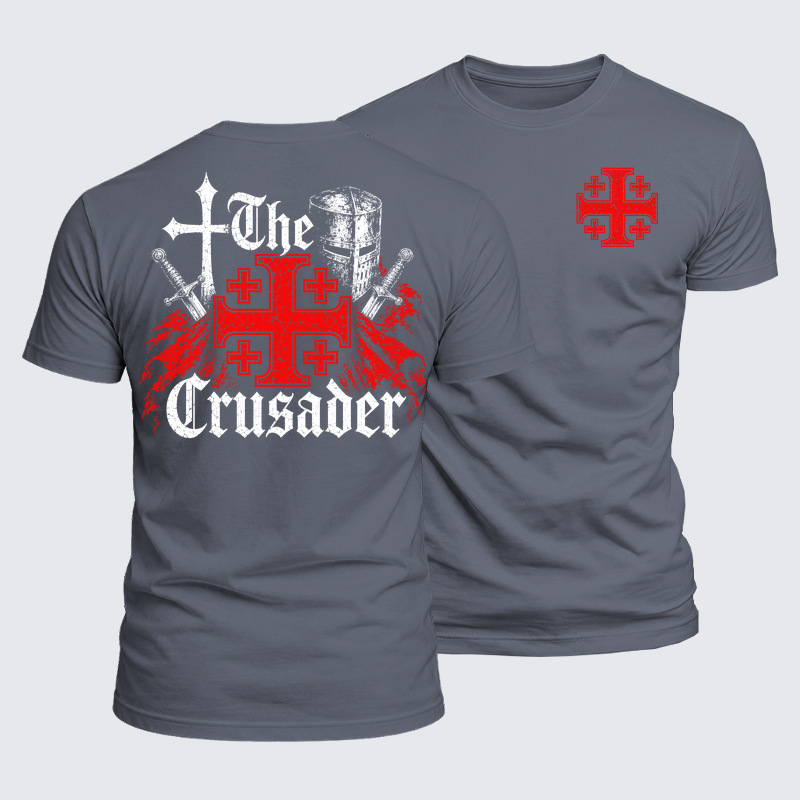 Luxe Mercerized Cotton Tee - The Crusader