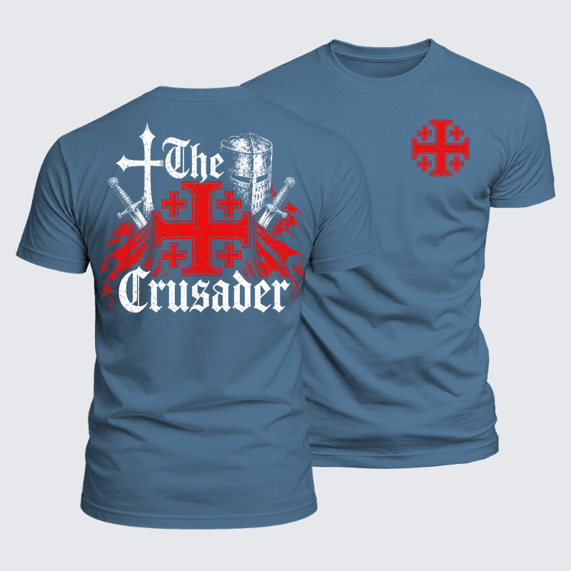 Luxe Mercerized Cotton Tee - The Crusader