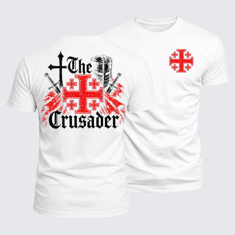 Luxe Mercerized Cotton Tee - The Crusader