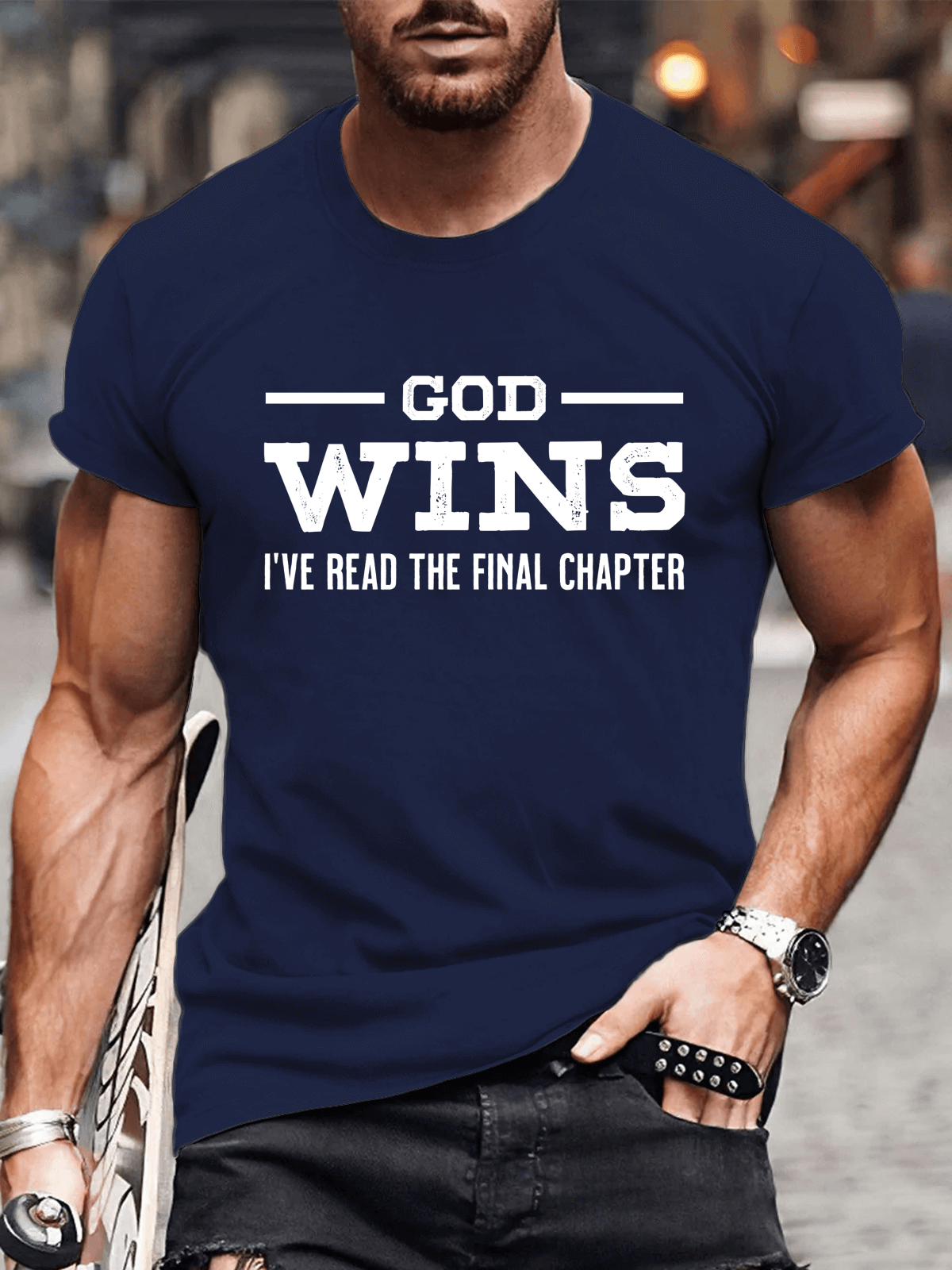 I've Read The Final Chapter God Wins T-Shirt