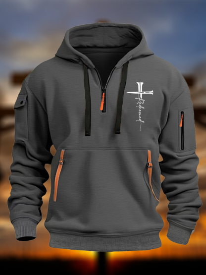 Cross Redeemed Zipper Hoodies