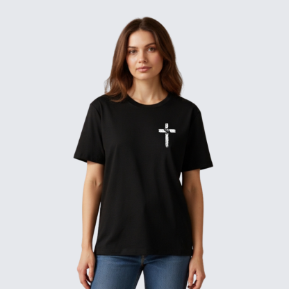 I Can Do All Things THrough Christ Jesus God Christian Premium Mercerized Cotton Tee