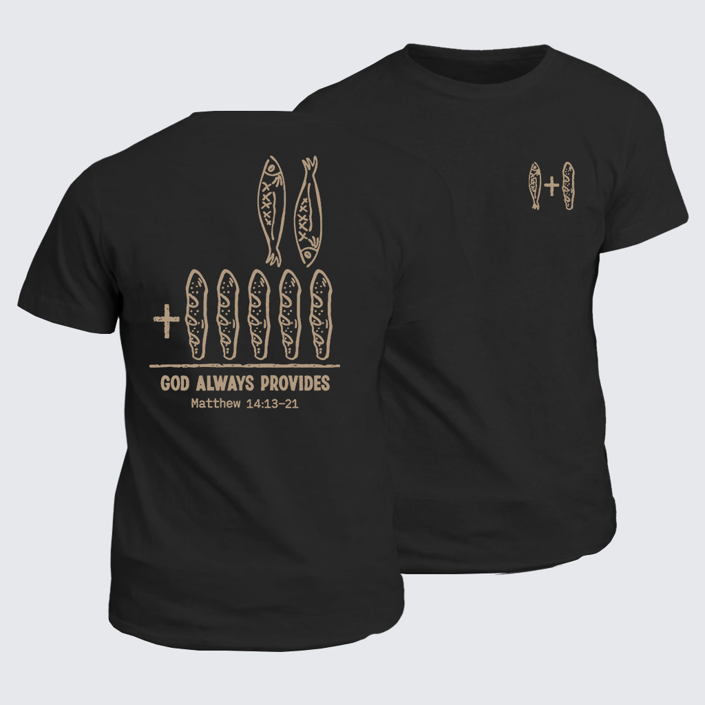 Classic Cotton Tee - God Always Provides
