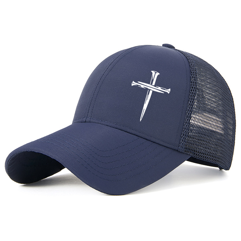 Cross Print Hats