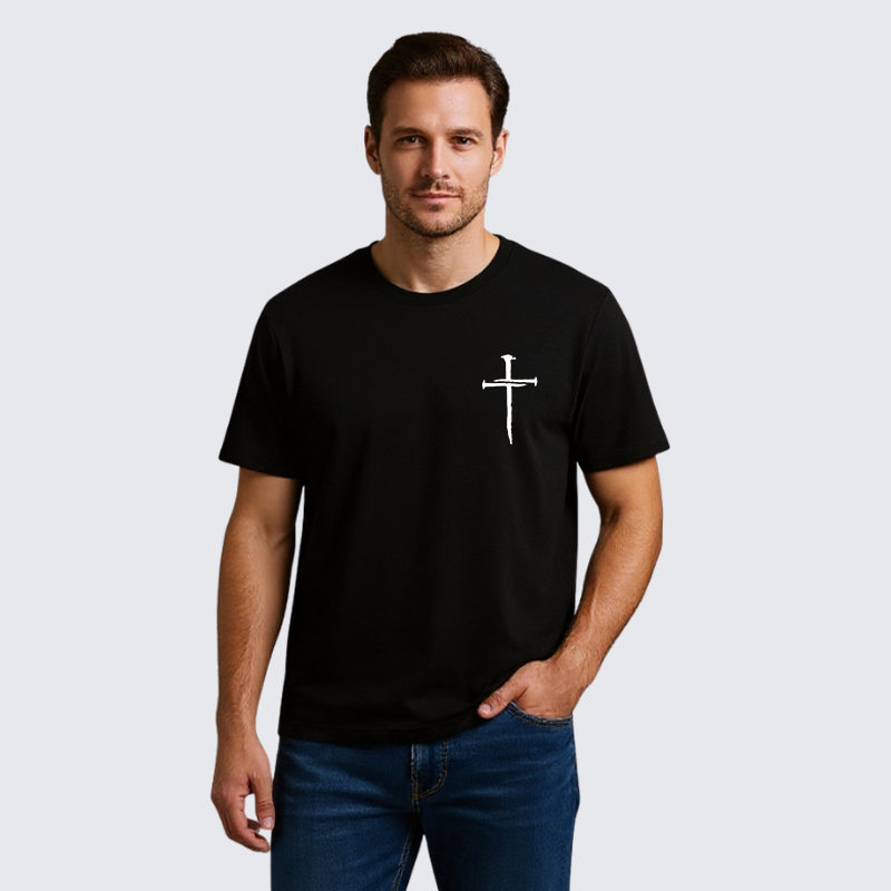 Holy Spirit You Are Welcome Here Jesus God Christian Premium Mercerized Cotton Tee