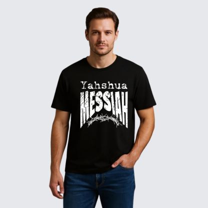 Yeshua Jesus God Christian Premium Mercerized Cotton Tee