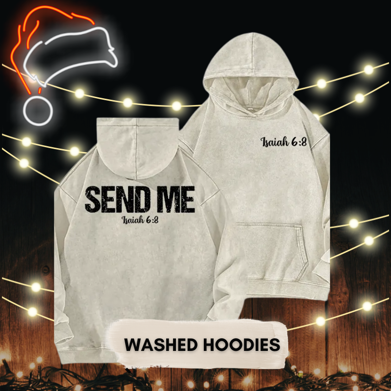 Men's Washed Hoodies