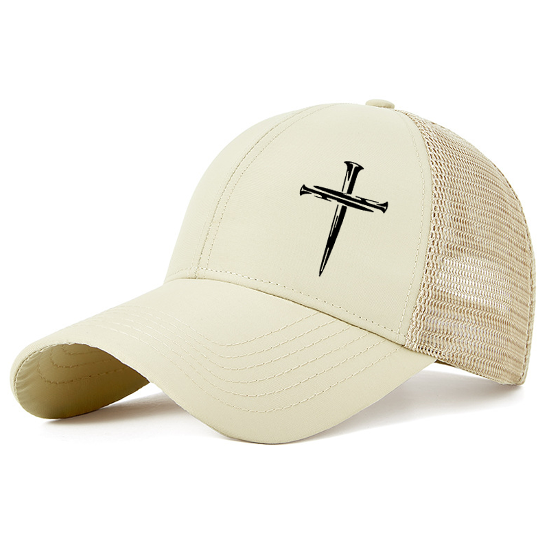 Cross Print Hats