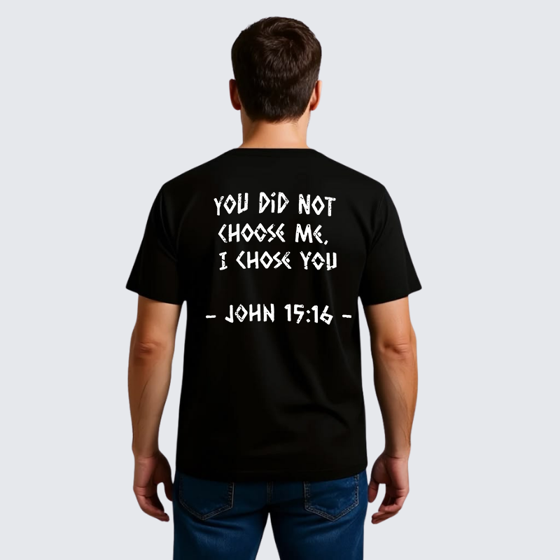 Chosen Jesus God Christian Premium Mercerized Cotton Tee