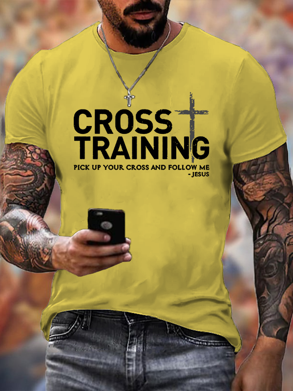Cross Training Christian Cotton T-Shirt