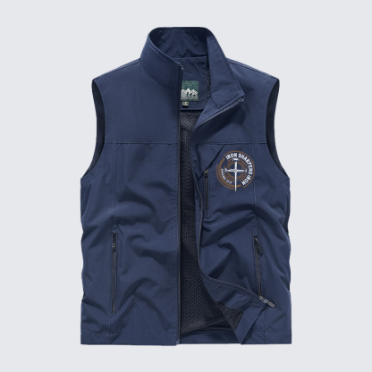 Iron Sharpens Iron - Proverbs 27:17 Jesus God Christian Outdoor Quick-dry Vest