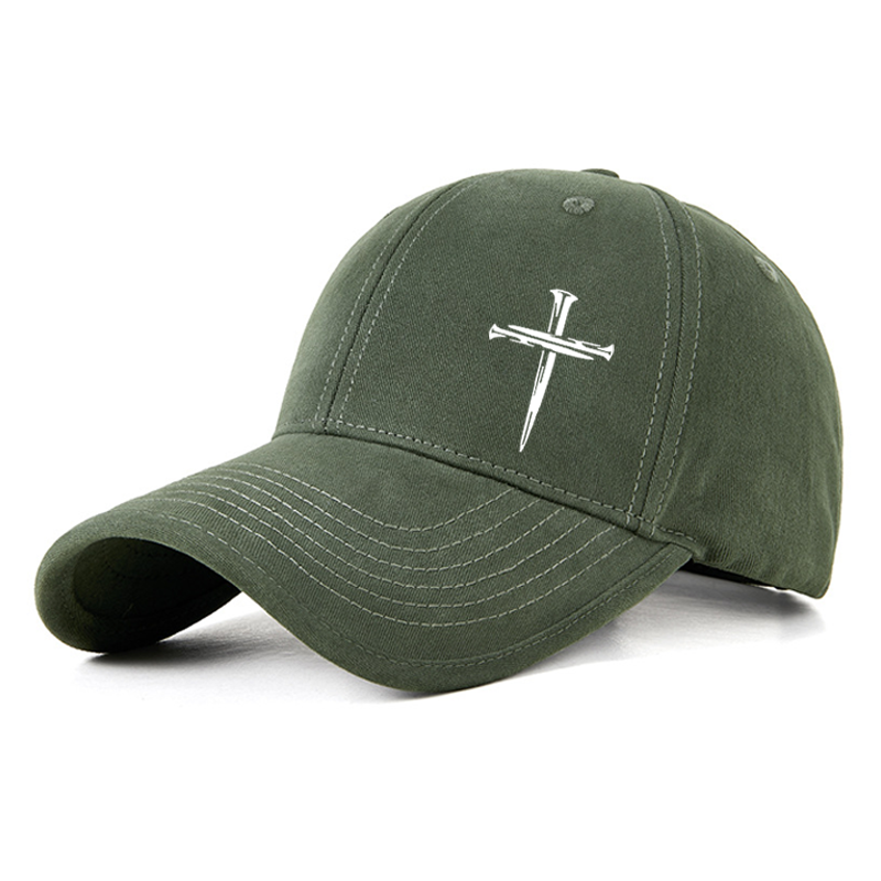 Cross Print Hats