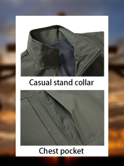 Cross Printed Outdoor Quick-dry Vest