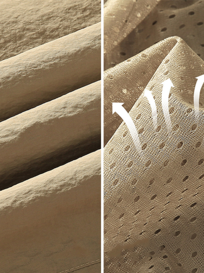 Men's Cross Print Casual Stand-collar Waterproof Jacket