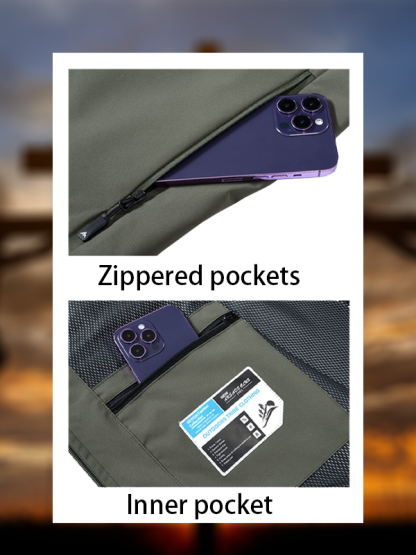 Cross Printed Outdoor Quick-dry Vest