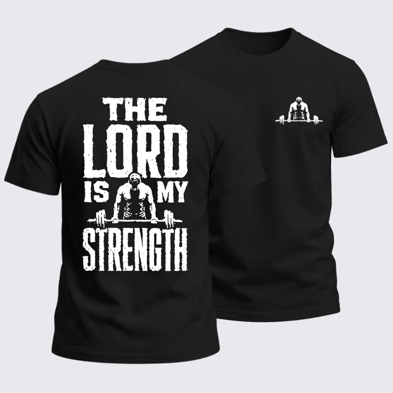 Man Of God Husband Dad Jesus God Christian Cotton T-Shirt