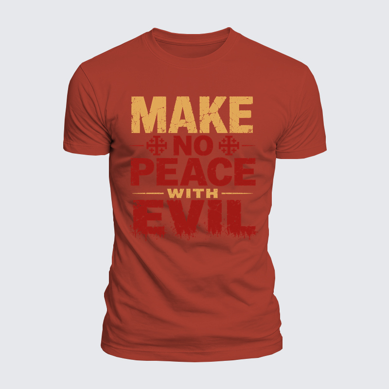 [Copy]Luxe Mercerized Cotton Tee - Deus Vult Stand Firm In Faith