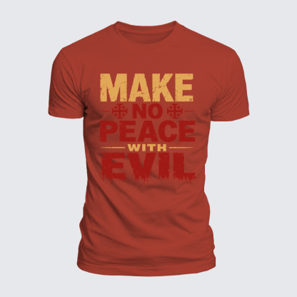 [Copy]Luxe Mercerized Cotton Tee - Deus Vult Stand Firm In Faith