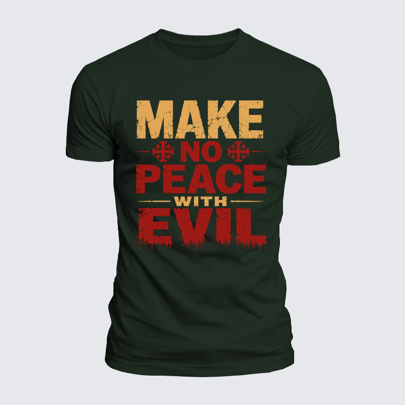 [Copy]Luxe Mercerized Cotton Tee - Deus Vult Stand Firm In Faith