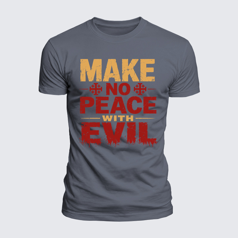 [Copy]Luxe Mercerized Cotton Tee - Deus Vult Stand Firm In Faith