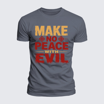 [Copy]Luxe Mercerized Cotton Tee - Deus Vult Stand Firm In Faith
