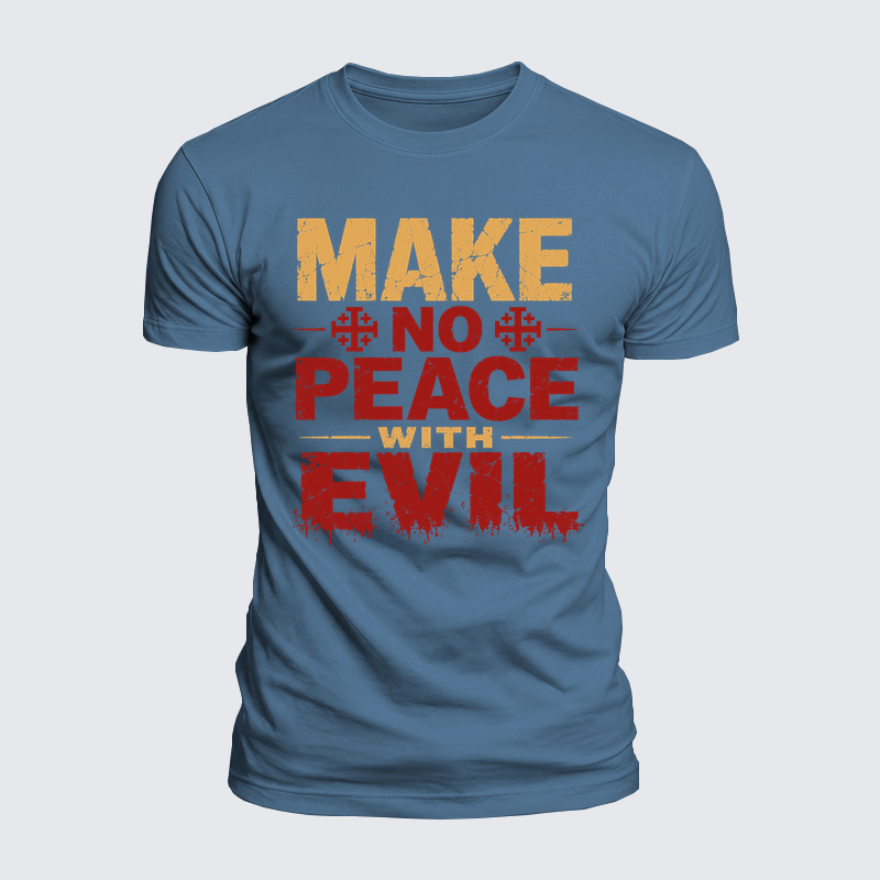 [Copy]Luxe Mercerized Cotton Tee - Deus Vult Stand Firm In Faith
