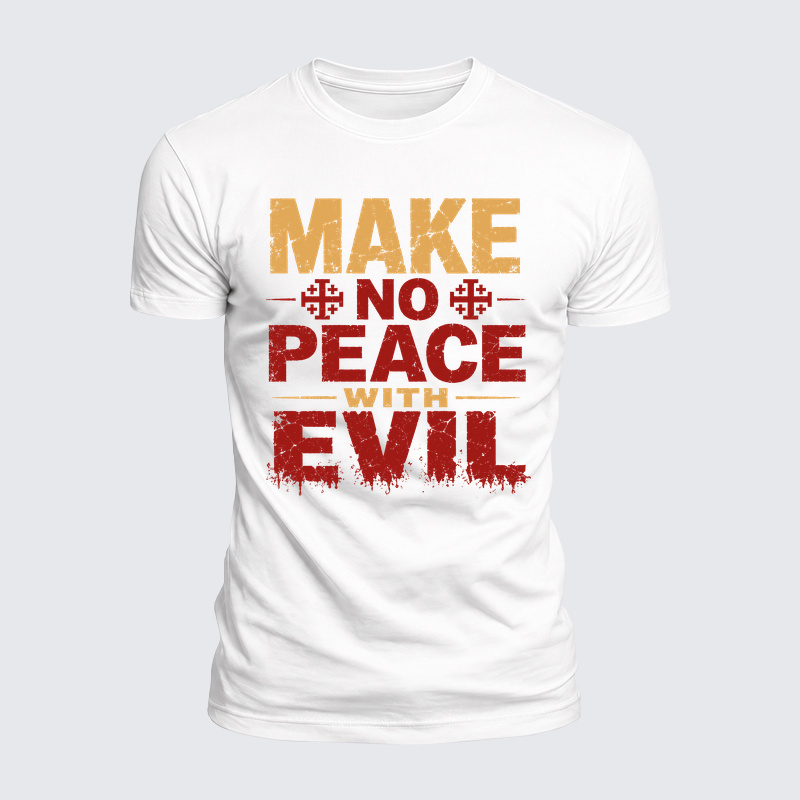 [Copy]Luxe Mercerized Cotton Tee - Deus Vult Stand Firm In Faith