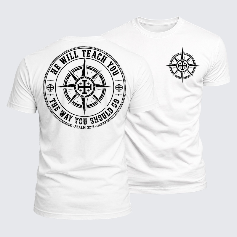 Luxe Mercerized Cotton Tee - He Will Deliver You Exodus 14