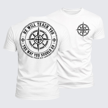 Luxe Mercerized Cotton Tee - He Will Deliver You Exodus 14