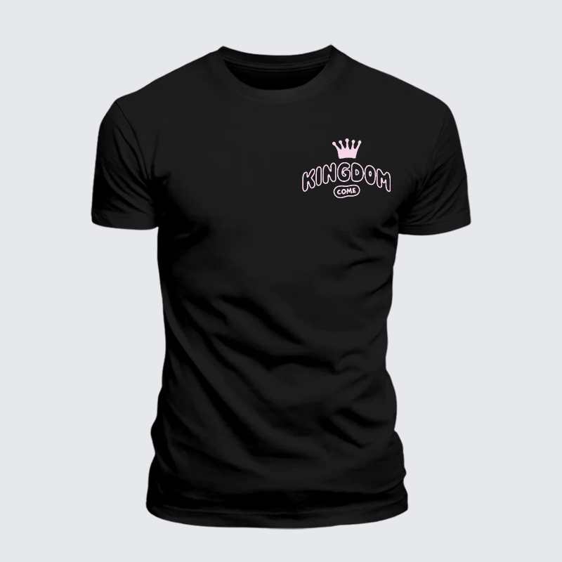 Kimgdom Come Jesus God Christian Premium Mercerized Cotton Tee