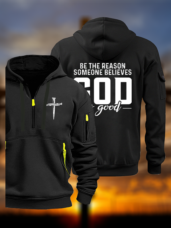 The Reason Someone Believes God Is Good Jesus God Christian Zipper Hoodies