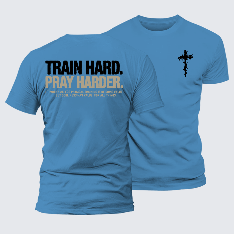 Faith Jesus God Christian Premium Mercerized Cotton Tee