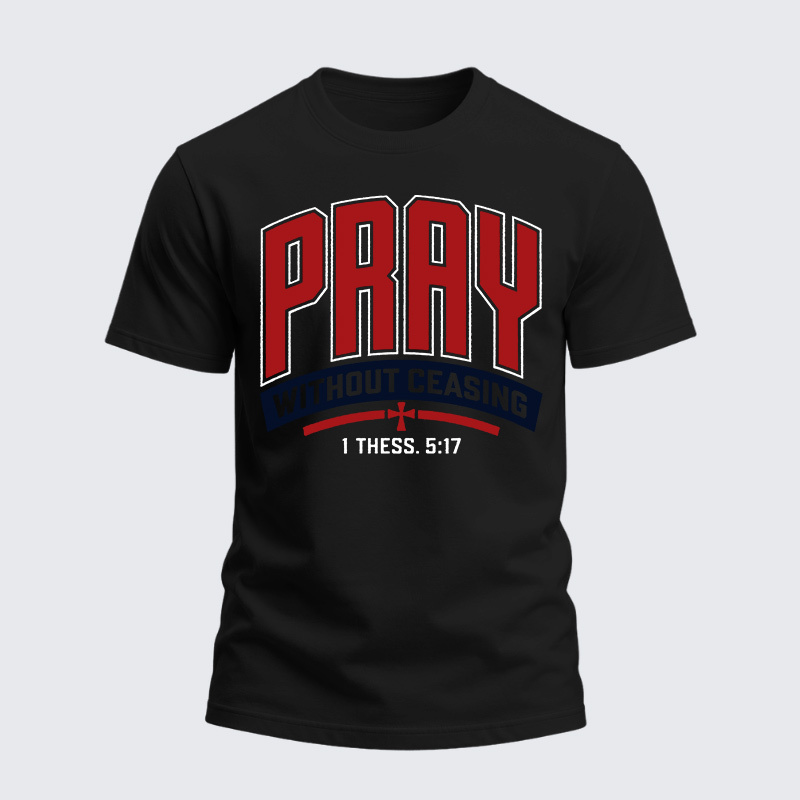 Man Of God Husband Dad Jesus God Christian Cotton T-Shirt