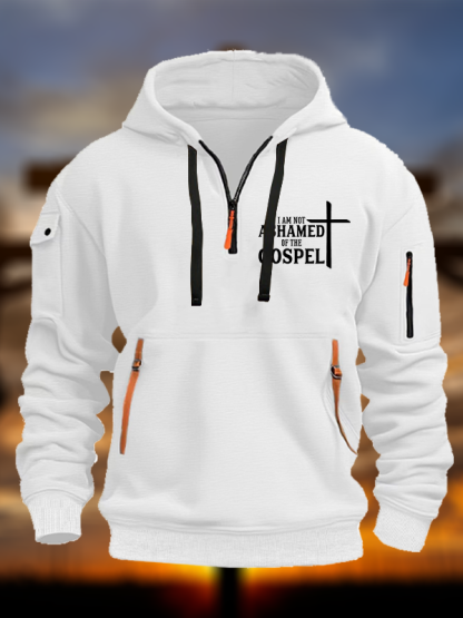 I Am Not Ashamed Of The Gospel Jesus God Christian Zipper Hoodies
