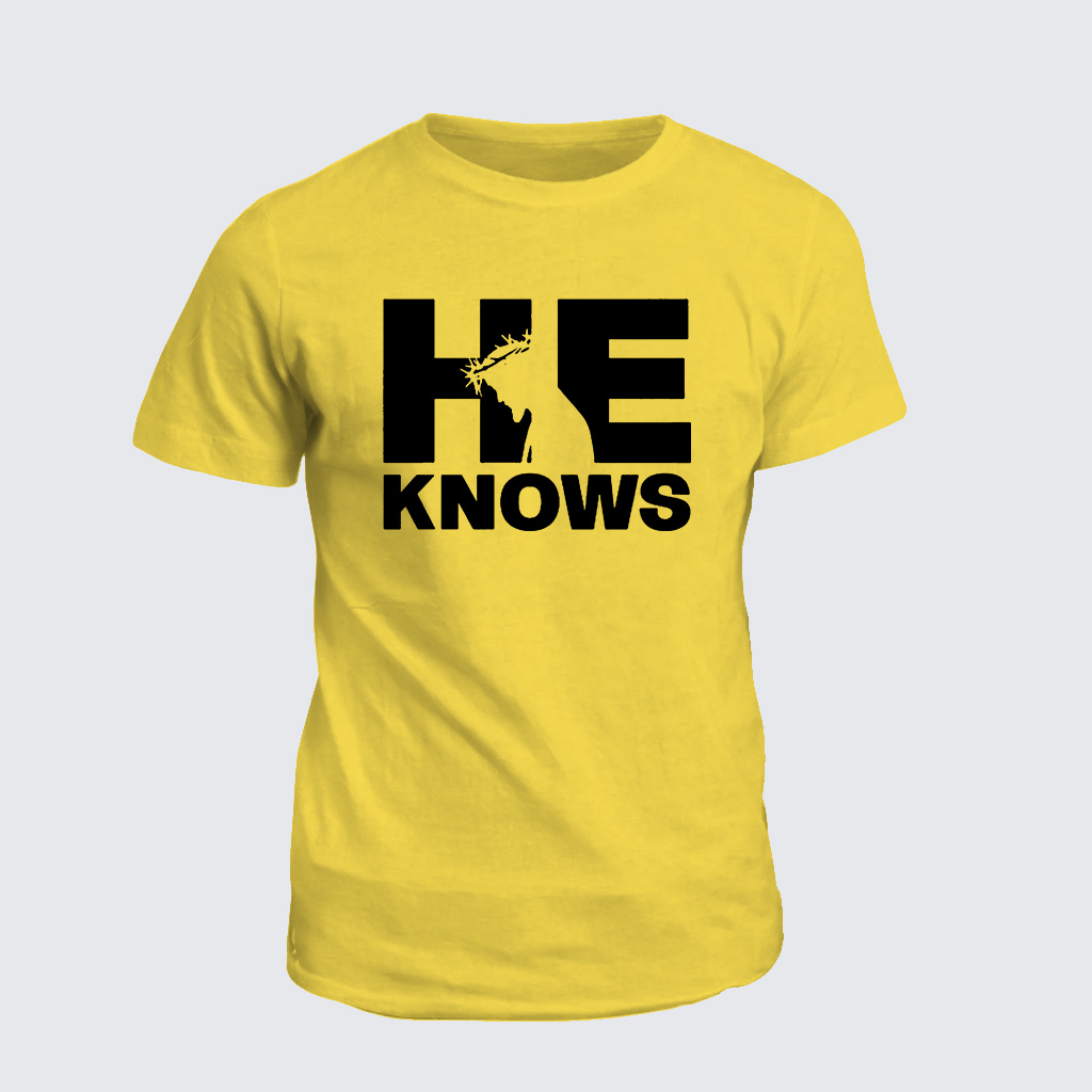 Classic Cotton Tee - He Knows