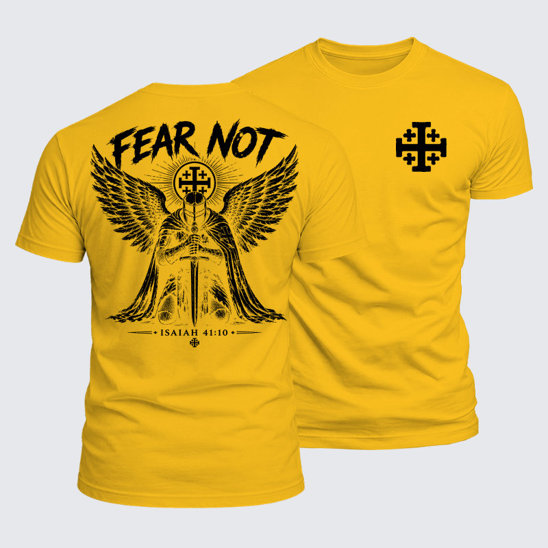 Luxe Mercerized Cotton Tee - Fear Not
