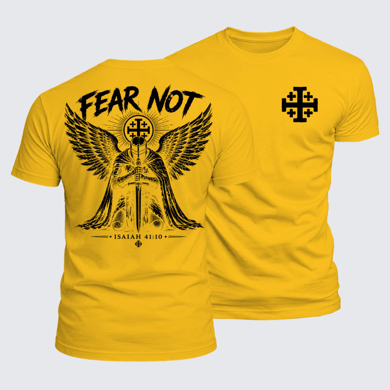 Luxe Mercerized Cotton Tee - Fear Not