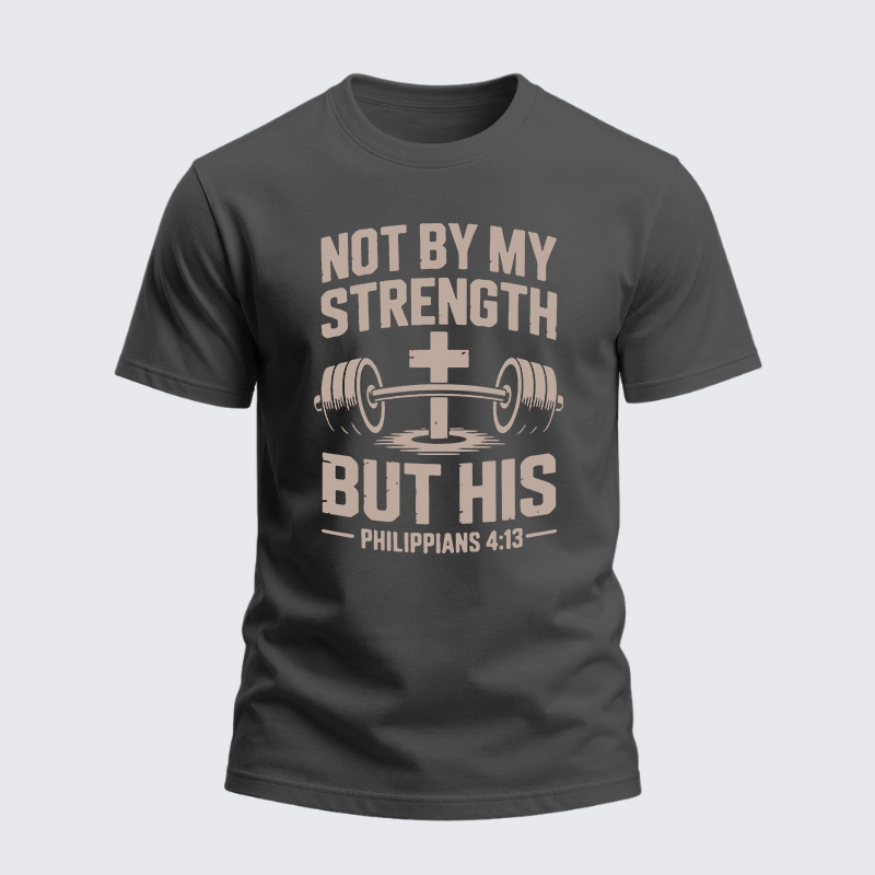 Man Of God Husband Dad Jesus God Christian Cotton T-Shirt