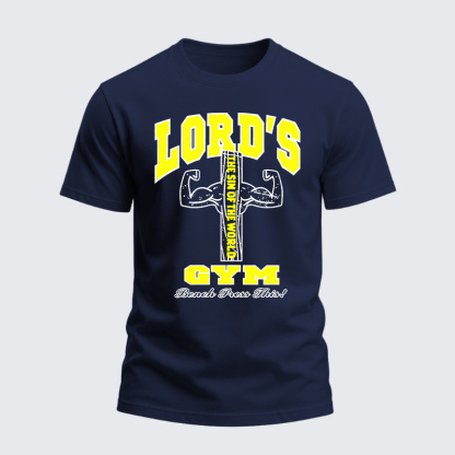 Heavyweight Cotton Tee - Lord's Gym