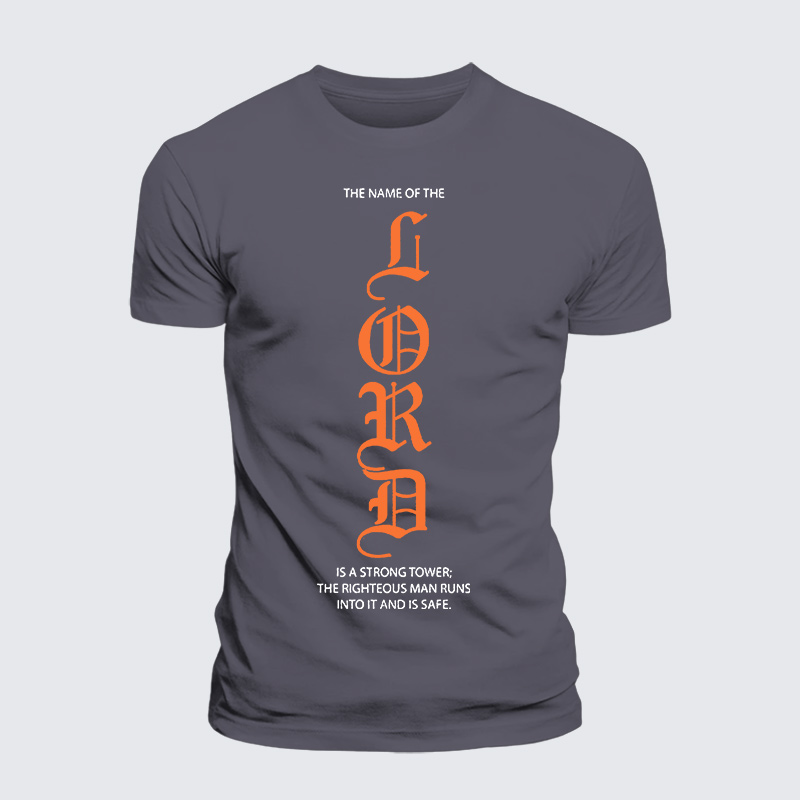 LORD Jesus God Christian Premium Mercerized Cotton Tee