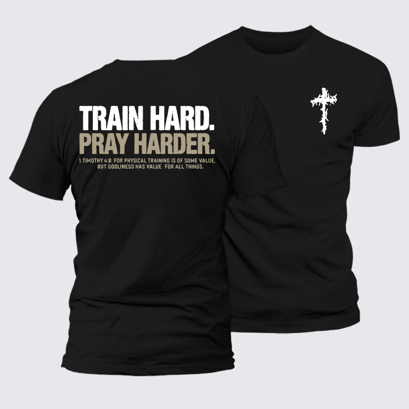 Man Of God Husband Dad Jesus God Christian Cotton T-Shirt