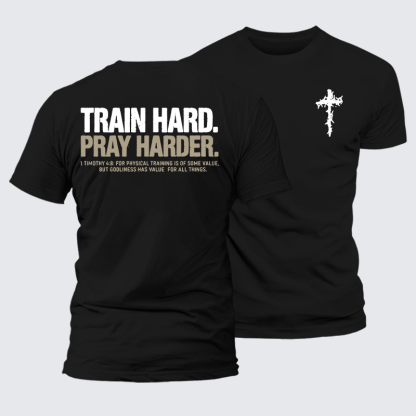 Faith Jesus God Christian Premium Mercerized Cotton Tee