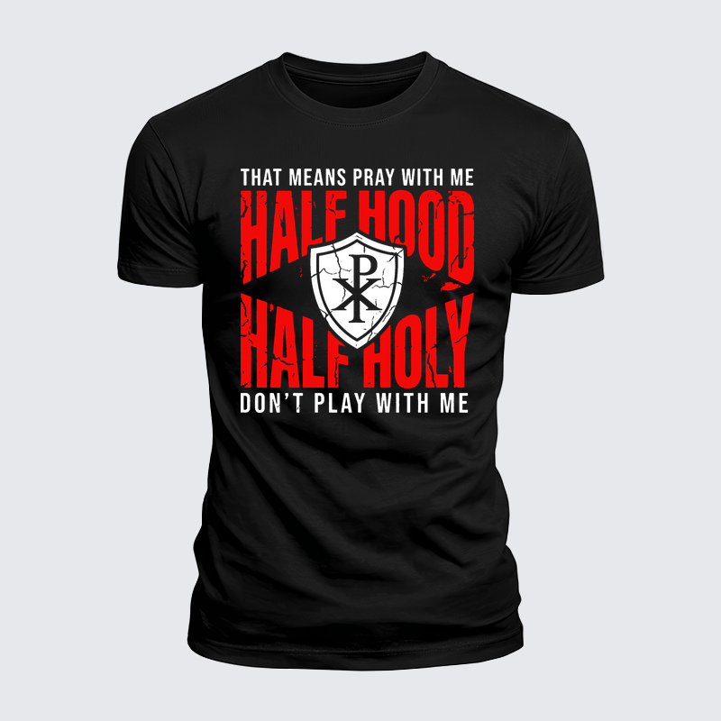 Luxe Mercerized Cotton Tee - Half Hood Half Holy