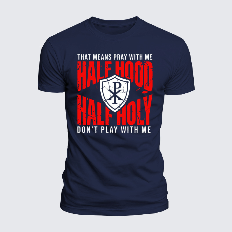 Luxe Mercerized Cotton Tee - Half Hood Half Holy
