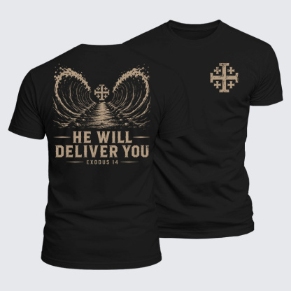 Luxe Mercerized Cotton Tee - Enter Through The Narrow Gate