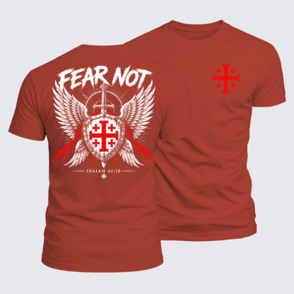 Luxe Mercerized Cotton Tee - Fear Not